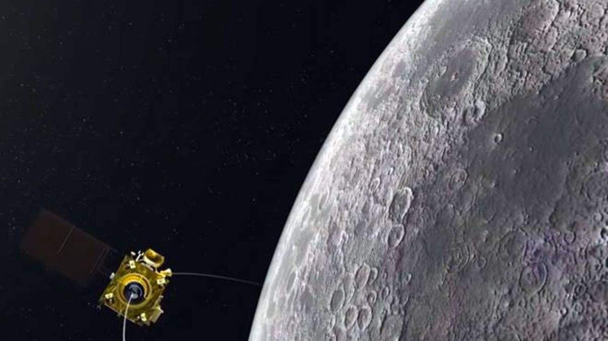 Chandrayaan-3 near moon