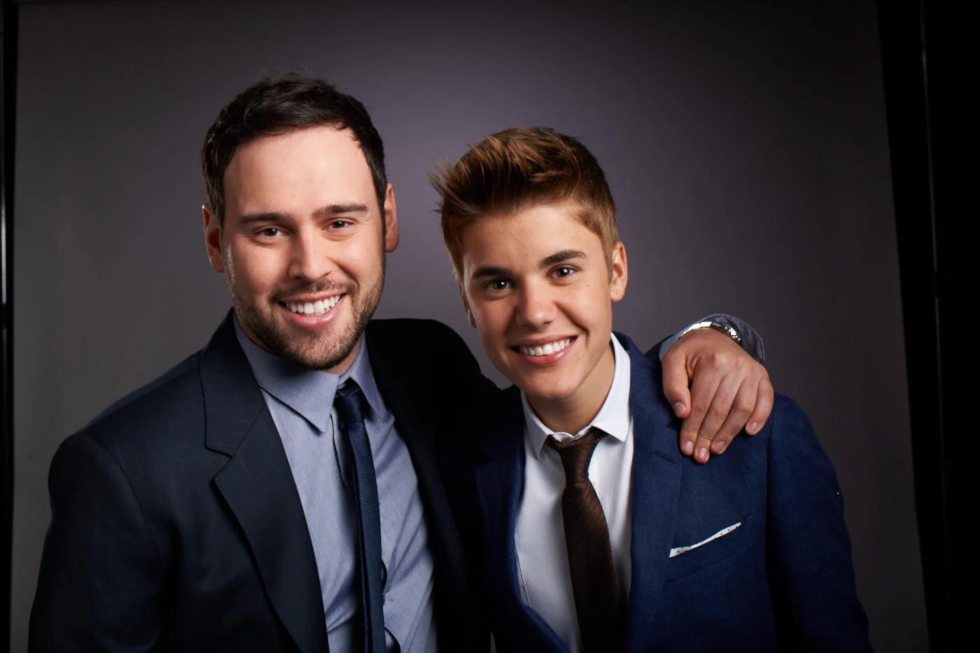 Justin Bieber and Scooter Braun Split