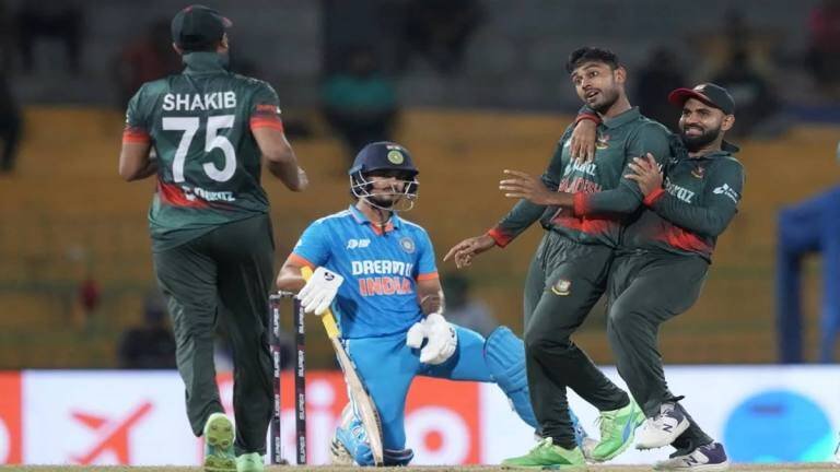 IND vs. BAN Highlights: Bangladesh Beats India by 6 Runs