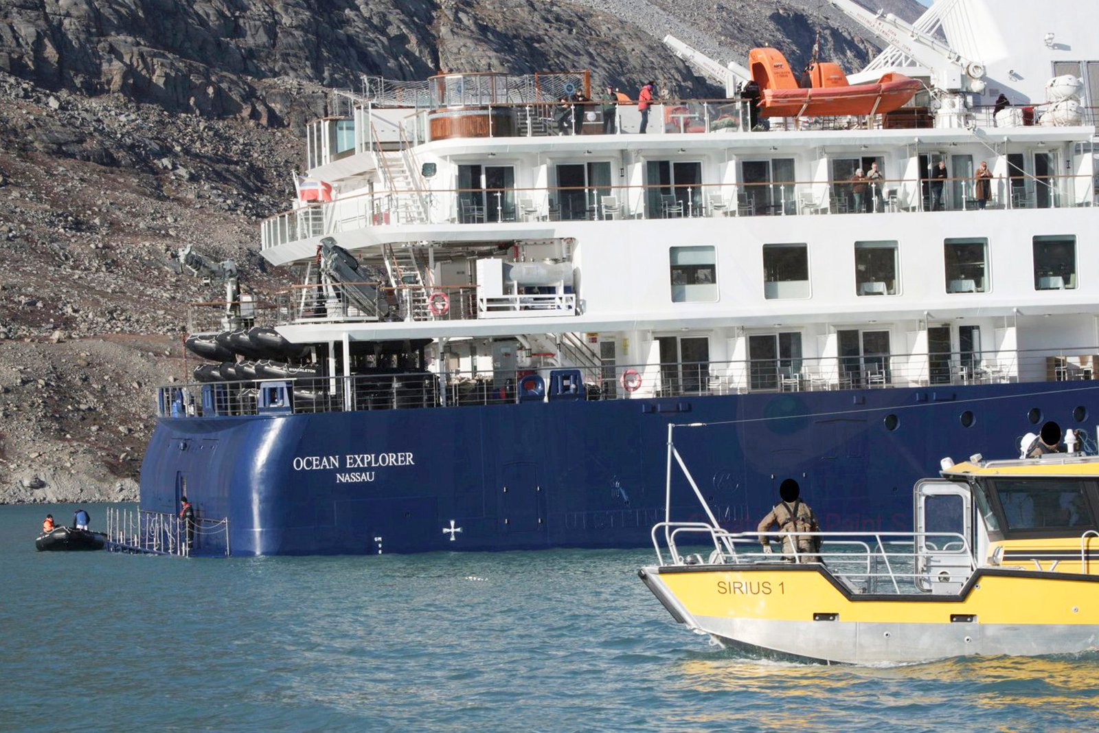 Luxury Cruise Ship with 200+ Passengers Stuck