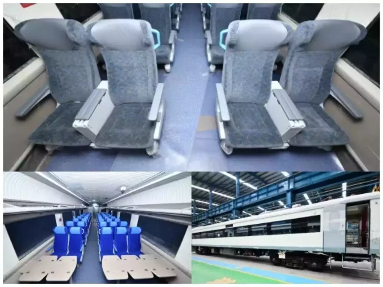 Vande Bharat Expres Inside