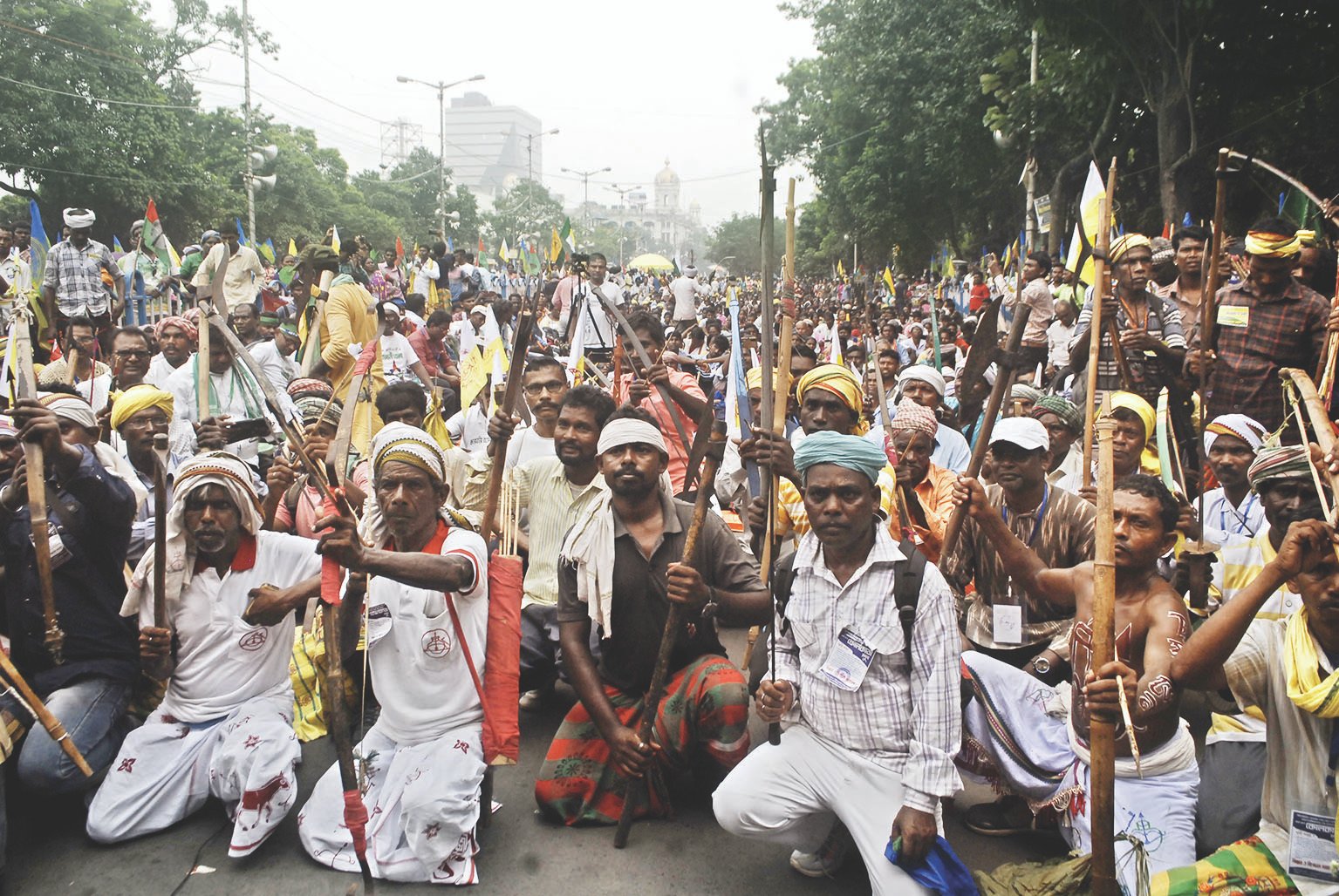 Kolkata and Howrah Traffic Chaos Amid Tribal Protest Rally