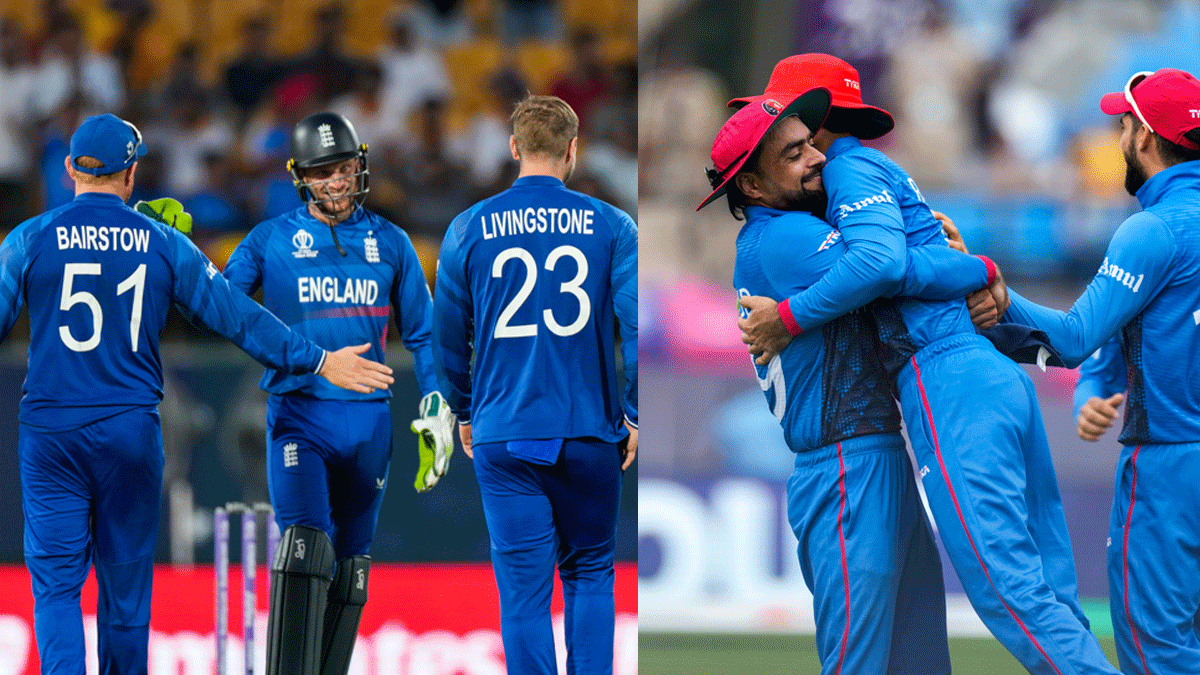 ENG vs. AFG Highlights: Historic win of AFG by 69 Runs in CWC