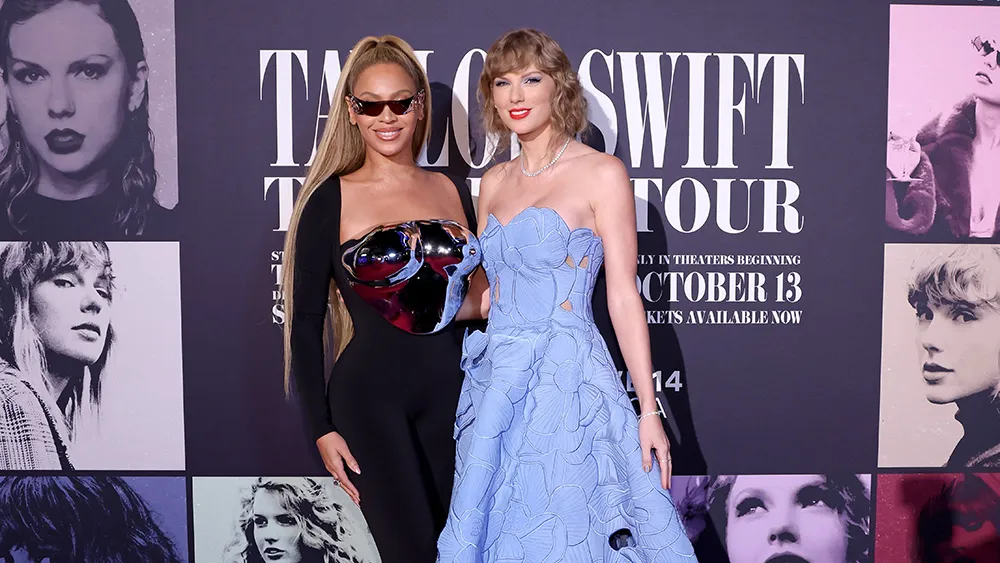 Taylor Swift and Beyonce Unite at Eras Tour Movie Premiere, Fans React