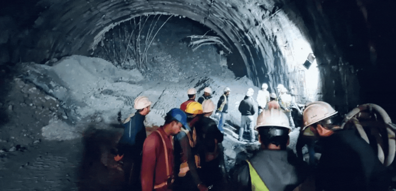 Rescue Operation Paused in Uttarkashi Tunnel Collapse Due to Technical Glitch