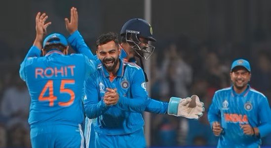 IND vs. NED Highlights: IND Wins by 160 Runs, Finishes Unbeaten in Group Stage