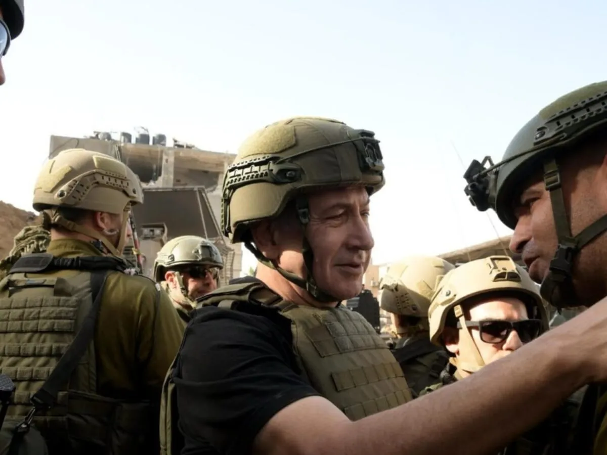 PM Netanyahu Visits Gaza Amid War, Assures Troops Unstoppable