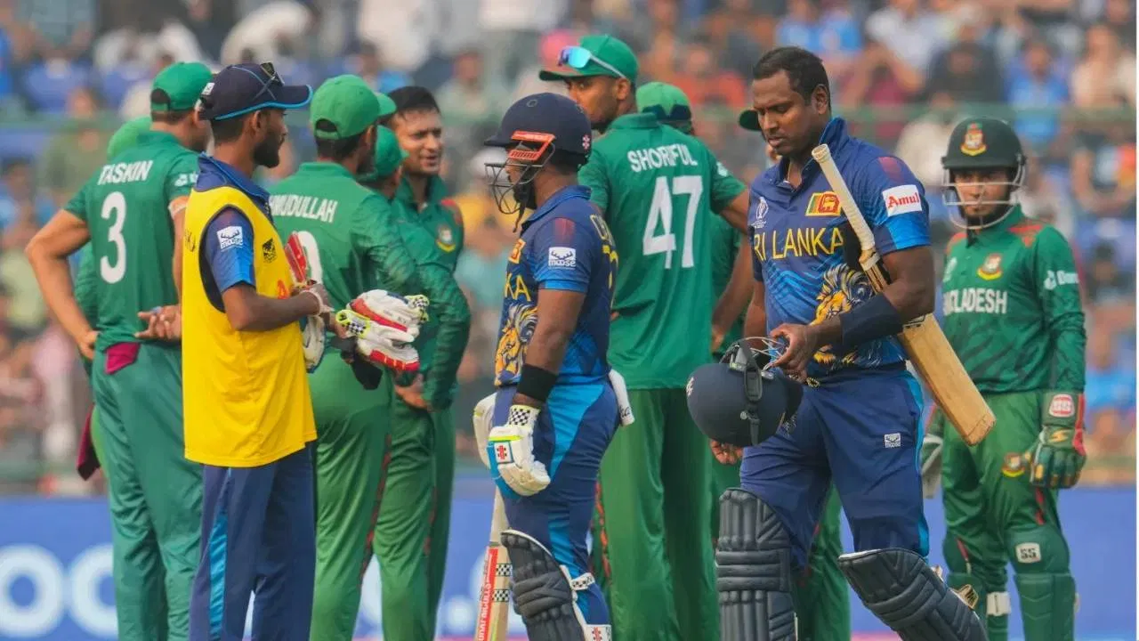 SL vs. BAN: Players Skip Handshake After 'Timed Out' Dispute