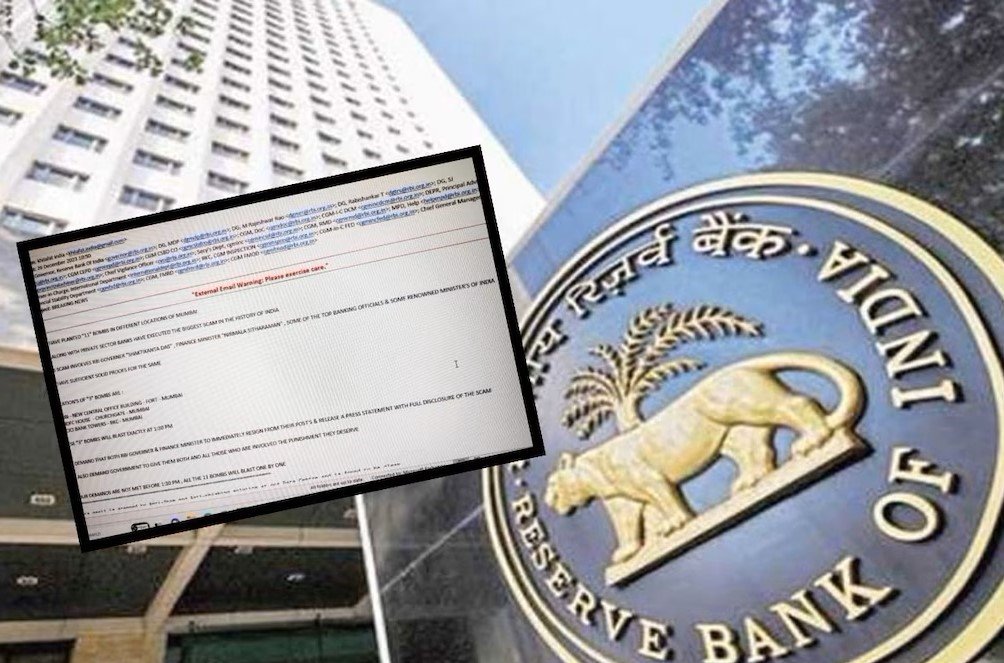 RBI and Two Banks Receive Threat Mail for India's Biggest Scam