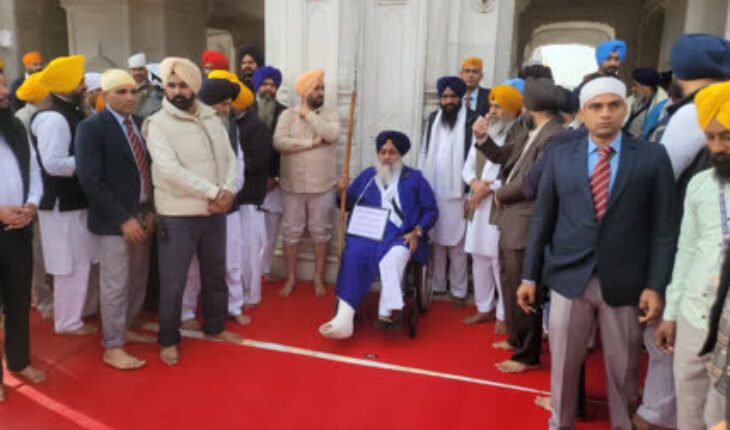Sukhbir Badal targeted in shooting attempt at Golden Temple, Arrested