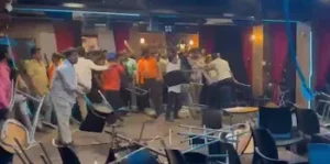 SHIV SENA VIOLENT HOTEL ATTACK