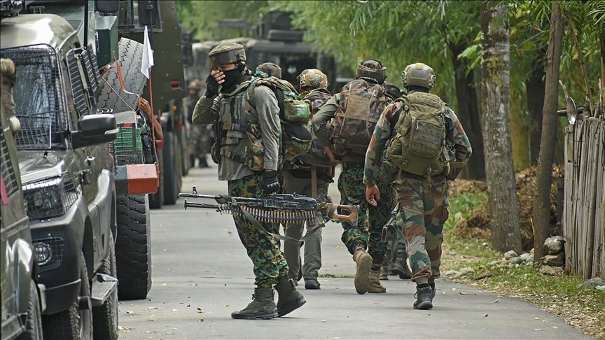 Kashmir Conflict Escalates: Three Officers, Three Militants Killed in Fierce Battle