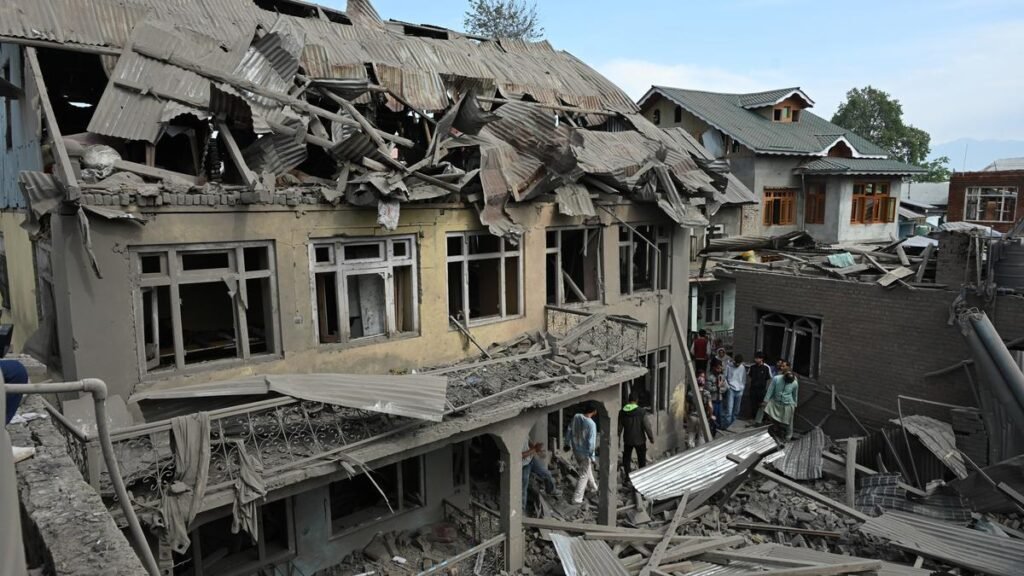 Security Operation Targets Militant's House in South Kashmir's Shopian