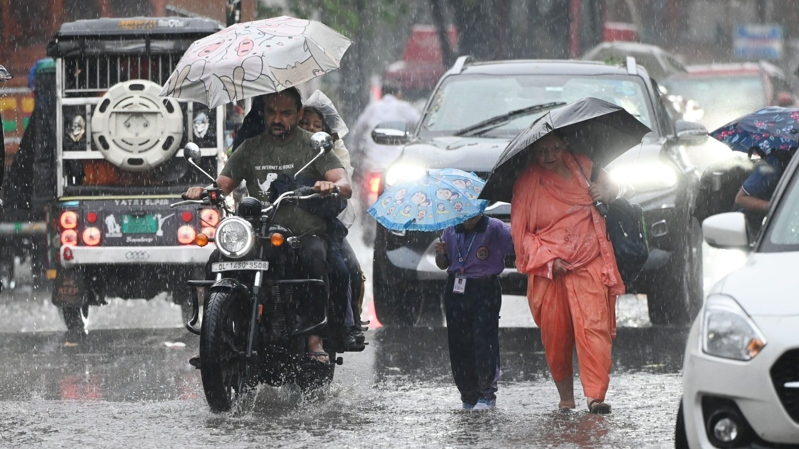 Delhi Rain Havoc Brings Death and Chaos to India's Capital