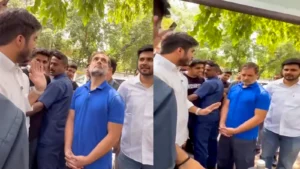 Rahul Gandhi Trip To Delhi University Fuels Controversy And Student Clash