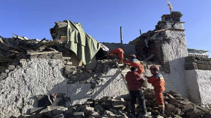 Shallow 5.7 Magnitude Earthquake Jolts Tibet Along Major Geological Fault