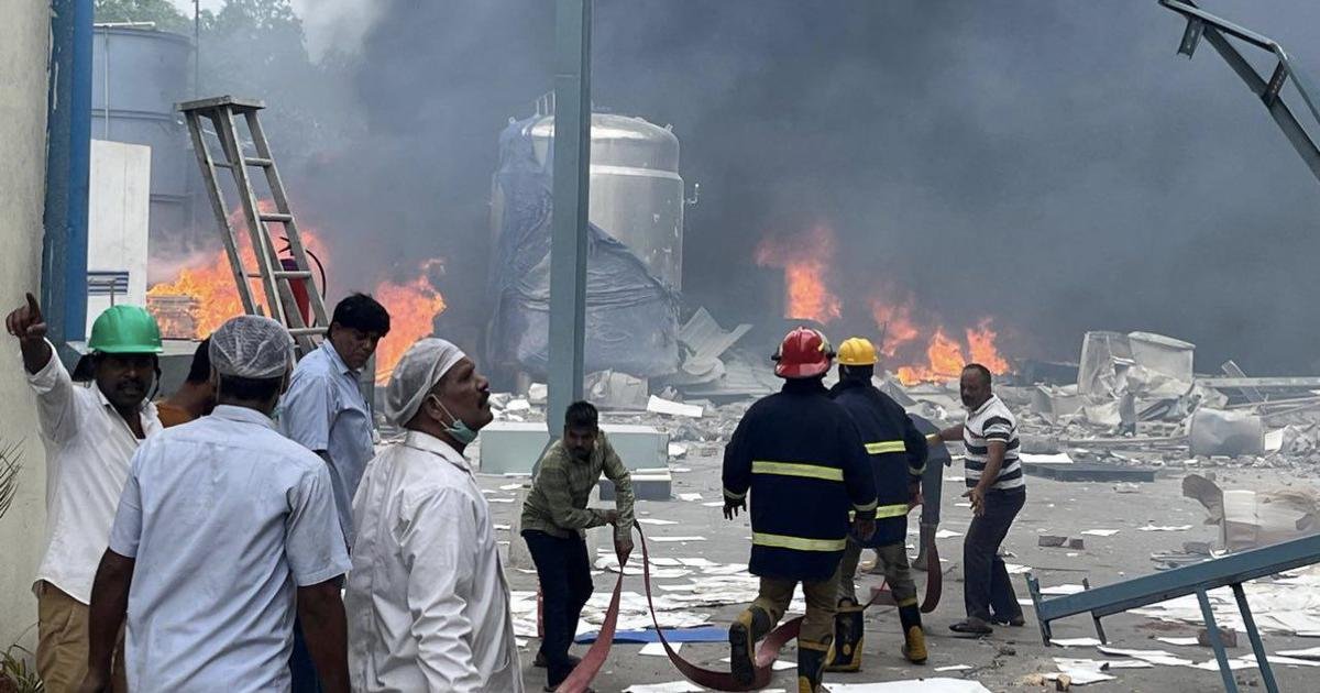 Telangana Factory Blast: 12 Dead; PM declares Compensation