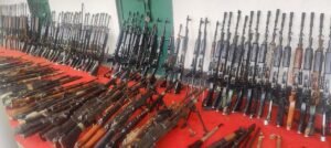 Coordinated raids by Manipur police recover 328 weapons from five Valley districts