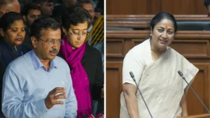 Arvind Kejriwal targets PM Modi at Jantar Mantar protest against demolitions