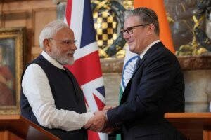 Britain and India sign free trade pact during Modi visit