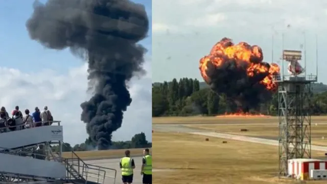 London Southend Airport Small Plane Crash