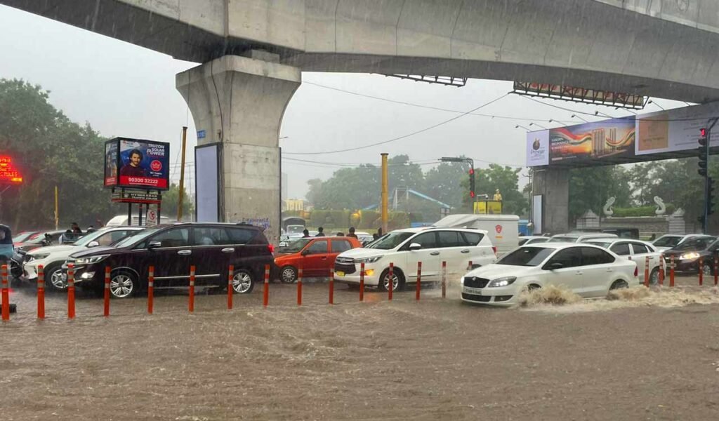 Rainfall Batters Hyderabad as 120mm Downpour Floods Major Streets