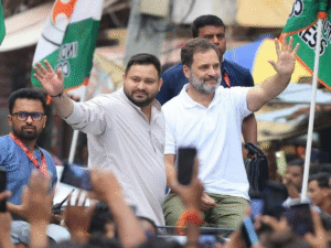 ‘Voter Adhikar Yatra’ in Bihar Sees Massive Support for Rahul & Tejashwi