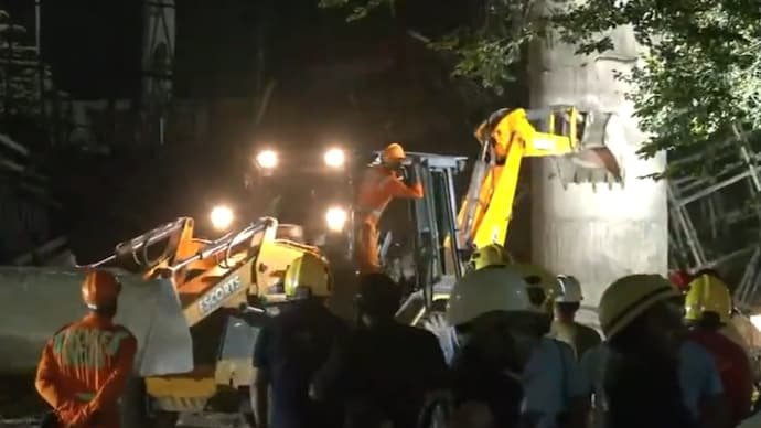 17 Injured as Slab Collapses at Nagpur Temple Construction Site
