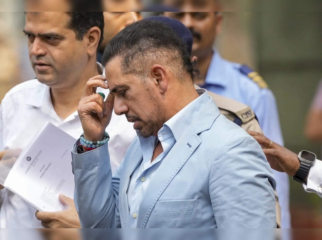 Robert Vadra Allegedly Received 3.5 Acre Gurgaon Land as Bribe: ED Investigation