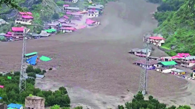 Dharali Flash Flood: 360 Million Cubic Metres of Glacial Debris Creates Devastating Natural Disaster