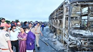 Kurnool Bus Accident: 20 Dead; Case Registered