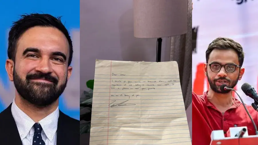 Zohran Mamdani & 8 US Lawmakers Writes Letter for Umar Khalid Fair Trial