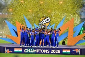 India Wins T20 World Cup Final with 96 Runs Beating New Zealand