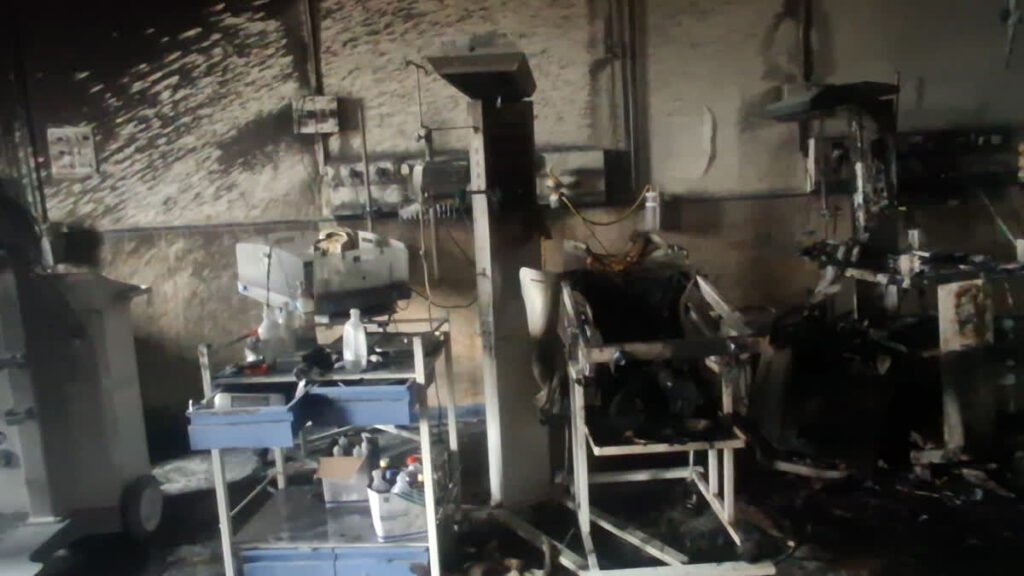 Three Newborns Killed in a Amravati Government hospital Fire
