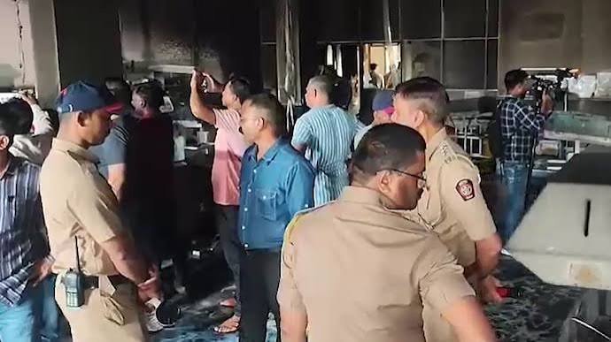 Three Newborns Killed in a Amravati Government hospital Fire