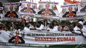 Congress Holds Nationwide Protests Against CEC