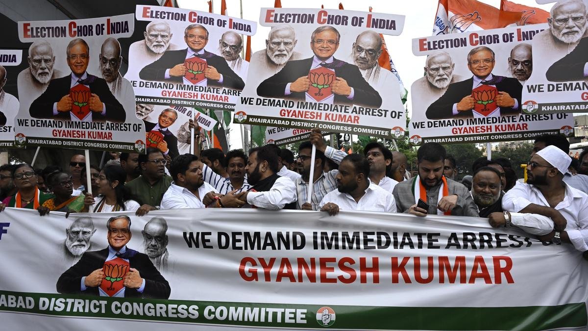Congress Holds Nationwide Protests Against CEC