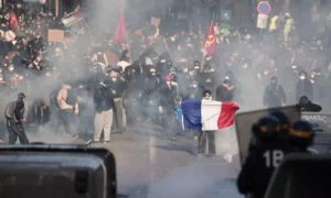 Clashes Erupt Following Nationwide Demonstrations in France